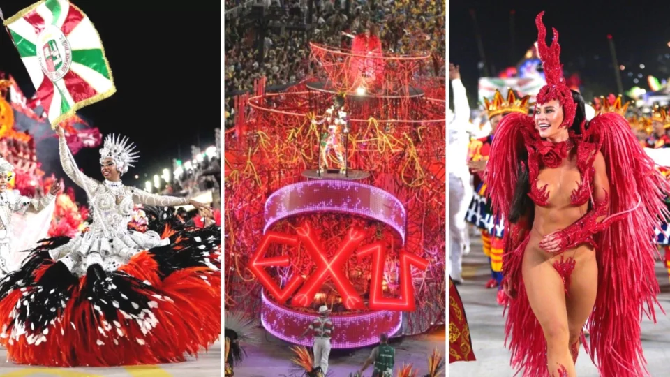 Pela 1ª vez, Grande Rio é a campeã do carnaval do Rio de Janeiro com enredo sobre Exu