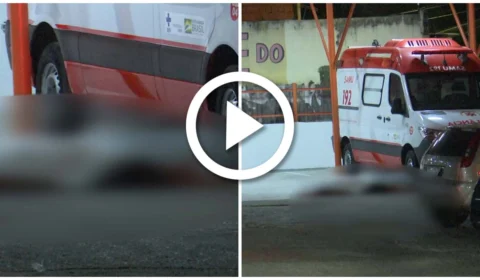 VÍDEO: corpo de homem é deixado em base do Samu na Zona Oeste de Manaus; vítima apresentava tiro na cabeça