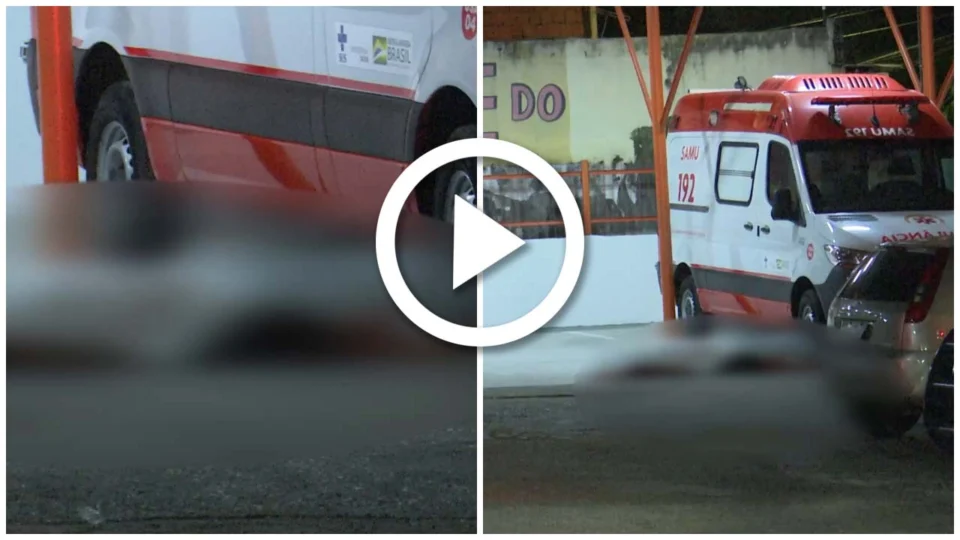 VÍDEO: corpo de homem é deixado em base do Samu na Zona Oeste de Manaus; vítima apresentava tiro na cabeça