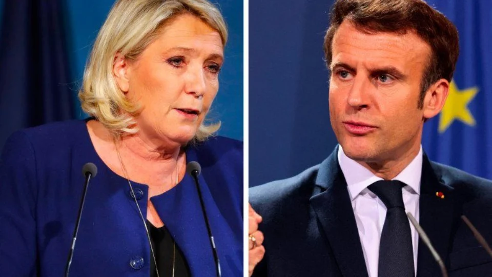 Com mais de 27% dos votos, Macron enfrentará Le Pen no 2º turno na França