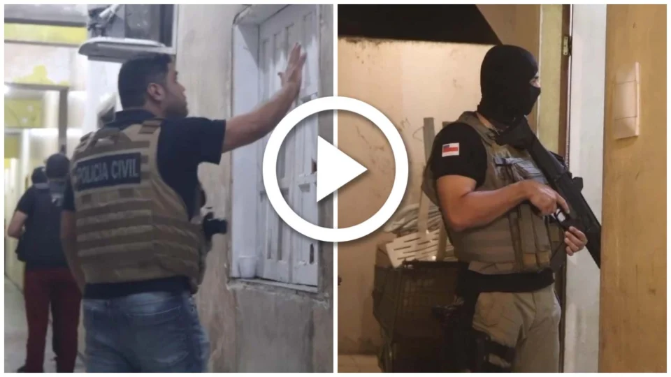 VÍDEO: operação detém quatro pessoas na Zona Sul de Manaus