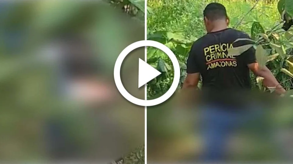 VÍDEO: corpo carbonizado é encontrado em área de mata na Zona Norte de Manaus
