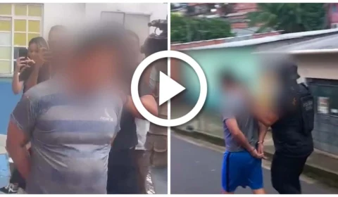 VÍDEO: padrasto, acobertado pela mãe da vítima, é preso por estuprar enteada na Zona Oeste de Manaus