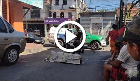 VÍDEO: camelô é executado com vários tiros na Compensa, em Manaus