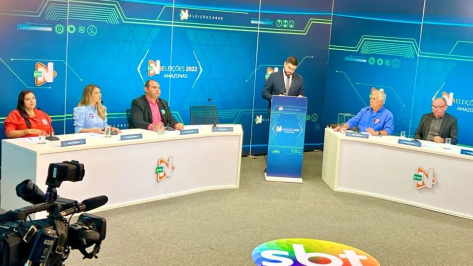 Eleições 2022: candidatos a vice do governo do AM apresentam propostas em debate do Grupo Norte de Comunicação