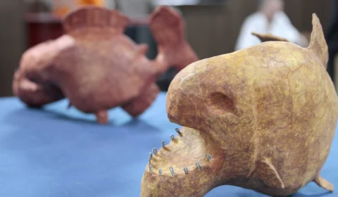 Shopping em Manaus recebe exposição ‘Arame, Cola, Papel e Resina’