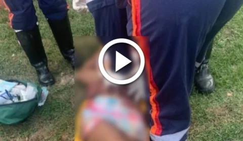 VÍDEO: homem é preso suspeito de esfaquear mulher no Monte das Oliveiras, em Manaus