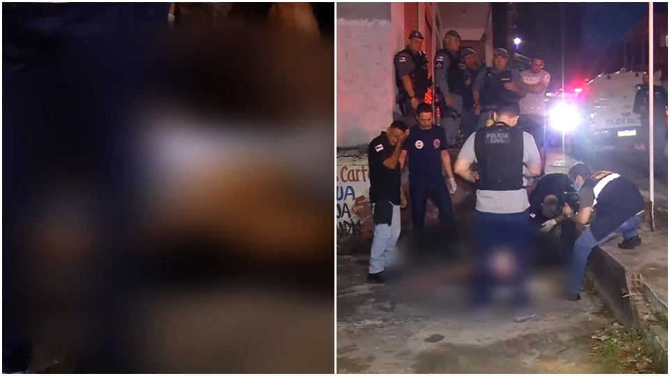 VÍDEO: suspeitos matam homem no Bairro Cidade de Deus, Zona Norte de Manaus