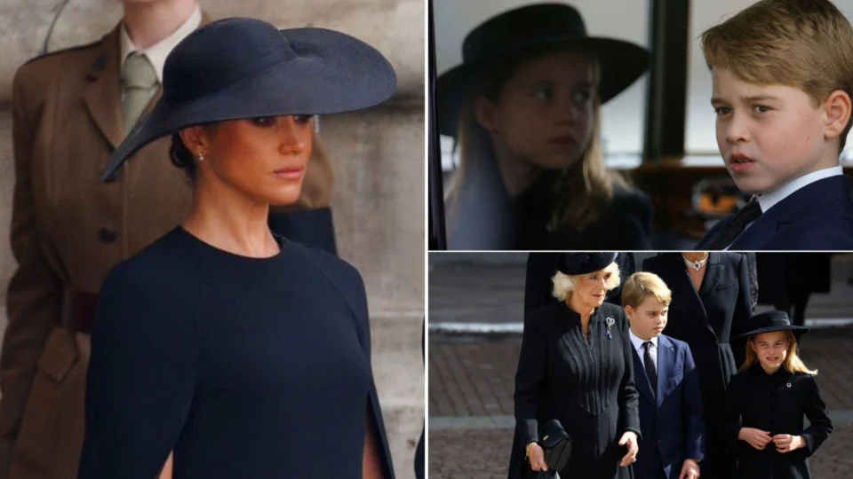 Homenagem: Kate, Meghan e princesa Charlotte usam joias dadas de presente pela rainha Elizabeth II