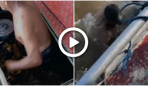 VÍDEO: imagens compartilhadas em rede social mostram momentos antes de embarcação afundar em Belém – PA