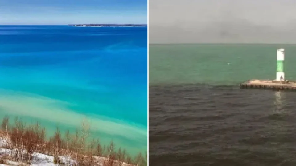 Lagos estão menos azuis em razão das mudanças climáticas, aponta pesquisa