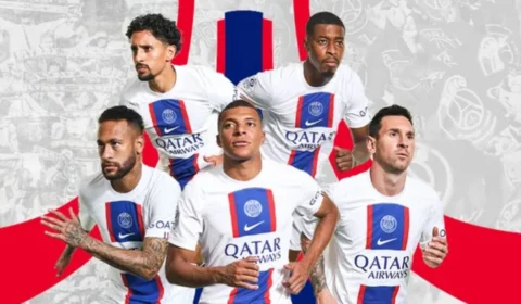 PSG apresenta terceiro uniforme para temporada 2022/23