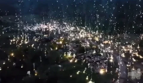 Munições caem do céu em ataque de Thermite, na Ucrânia; veja vídeo