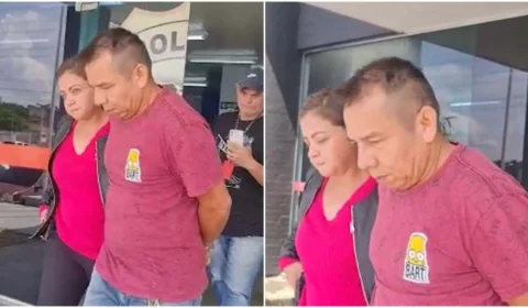 VÍDEO: suspeito de assassinar esposa e enterrar corpo em quintal de casa é preso em Manaus