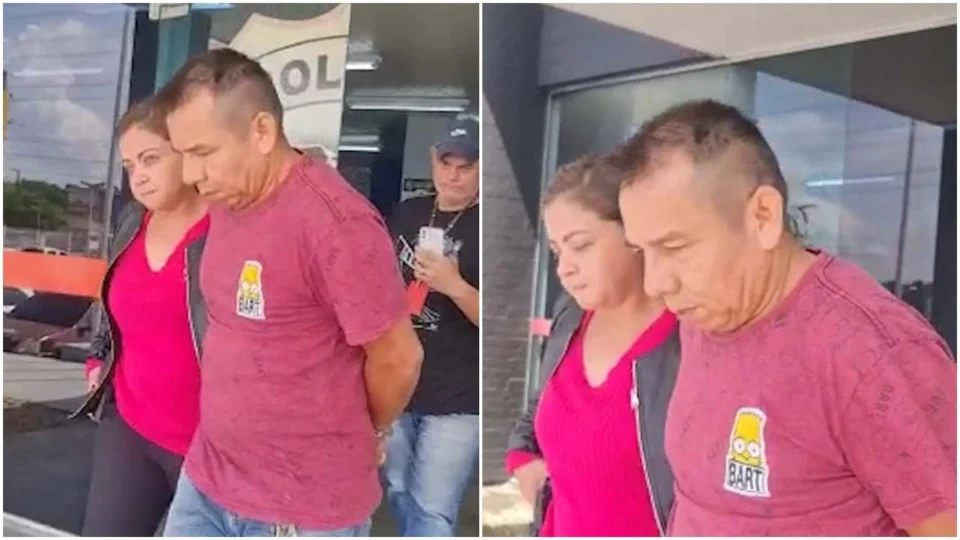 VÍDEO: suspeito de assassinar esposa e enterrar corpo em quintal de casa é preso em Manaus