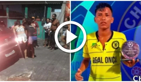 VÍDEO: homem sai de casa para jogar bola e acaba assassinado na Zona Leste de Manaus