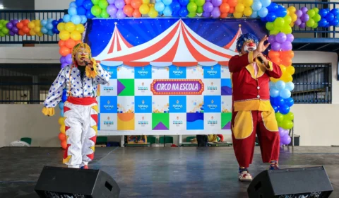 Projeto ‘Circo na Escola’ leva diversão a estudantes da Zona Norte de Manaus