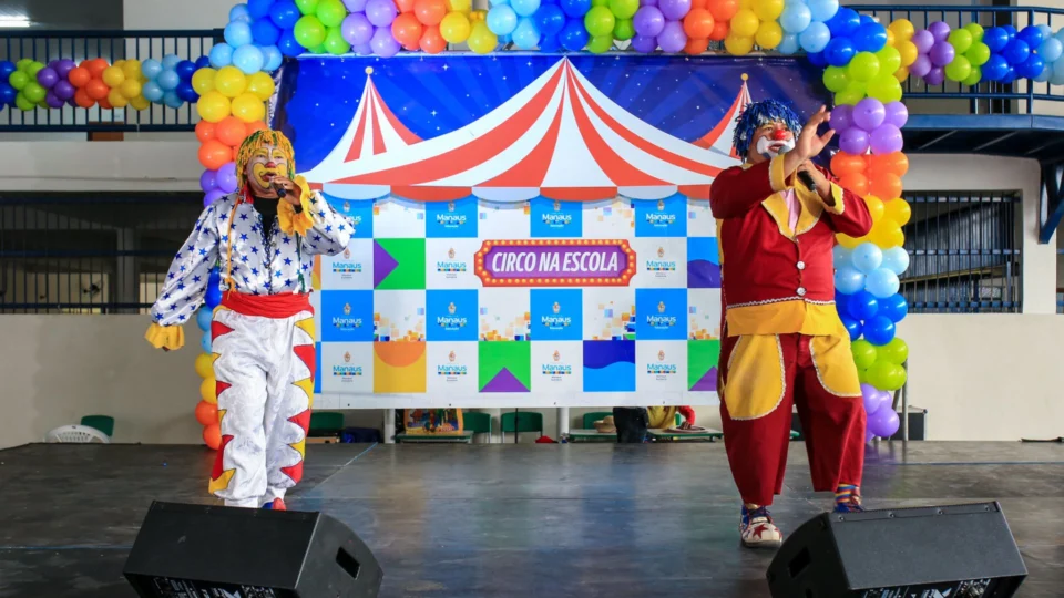 Projeto ‘Circo na Escola’ leva diversão a estudantes da Zona Norte de Manaus