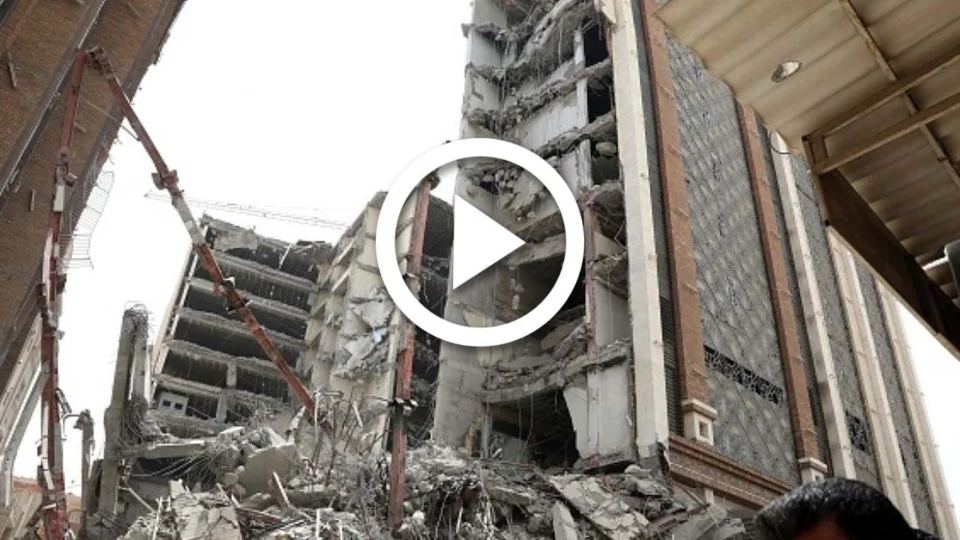 VÍDEO: mais de 5 pessoas morrem em desabamento de prédios no Irã