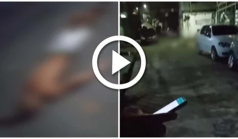 VÍDEO: homem não identificado é executado a tiros no Bairro Compensa, Zona Oeste de Manaus