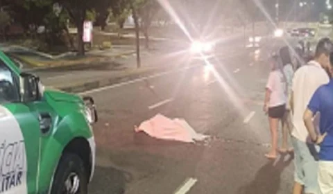 Mulher morre em acidente grave de motocicleta na Zona Centro-Sul de Manaus