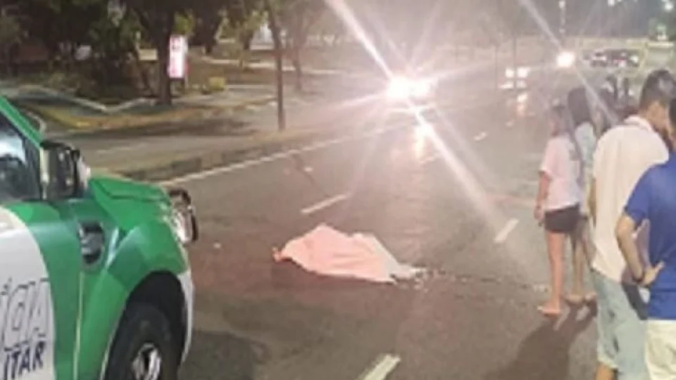 Mulher morre em acidente grave de motocicleta na Zona Centro-Sul de Manaus
