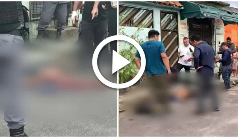 VÍDEO: homem é assassinado com dinheiro e drogas no bolso na Zona Norte de Manaus