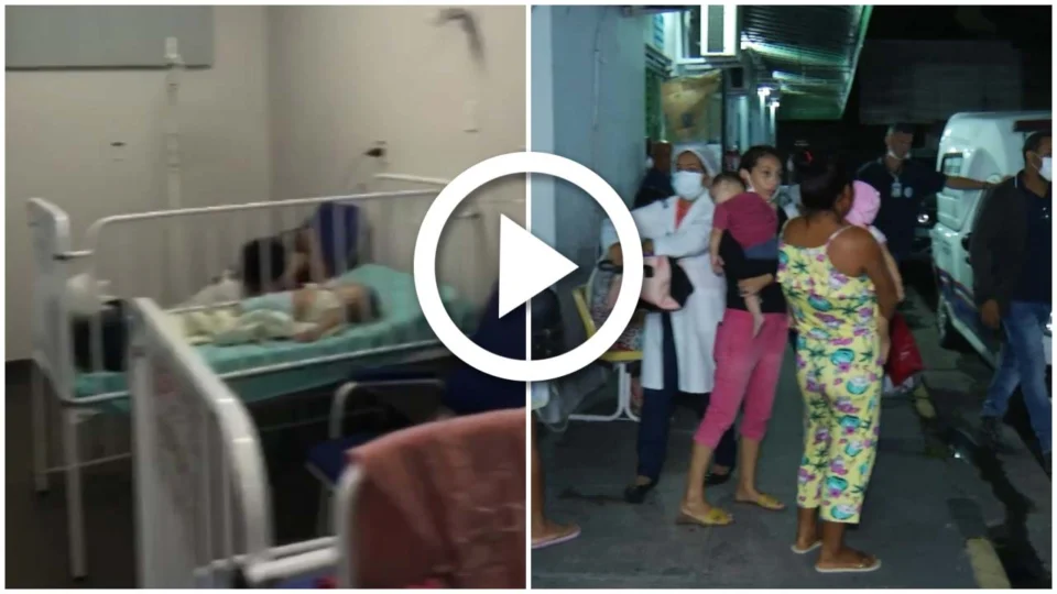 VÍDEO: incêndio em pronto socorro da criança provoca pânico na Zona Sul de Manaus