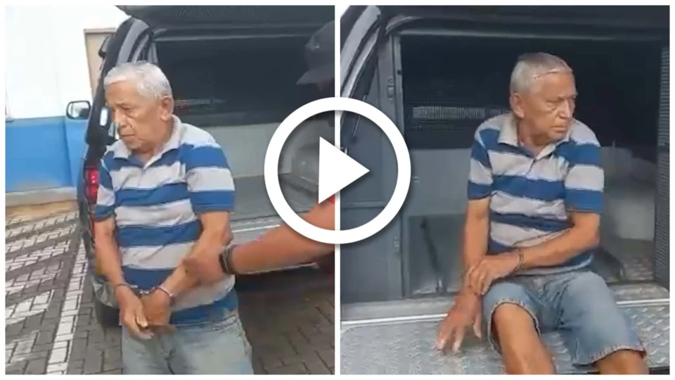 VÍDEO: idoso é preso por estupro de adolescente na Zona Leste de Manaus