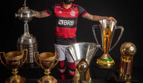 Gabigol completa 26 anos e Flamengo faz homenagem: ‘Nosso ídolo’