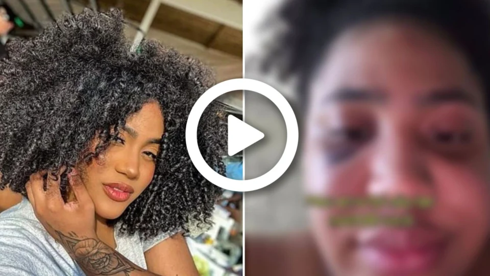 VÍDEO: influencer publica vídeo quando é agredida pelo ex-namorado