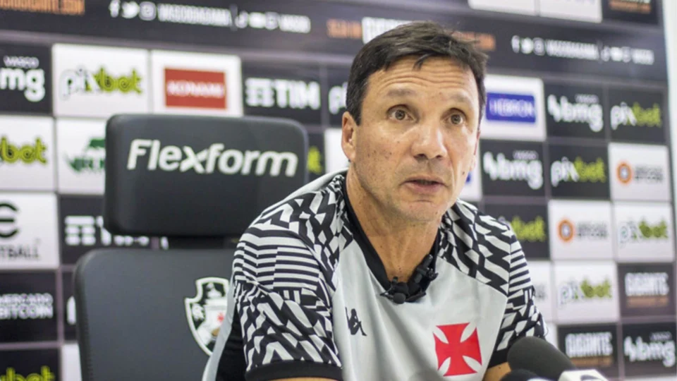 Vasco anuncia saída do técnico Zé Ricardo
