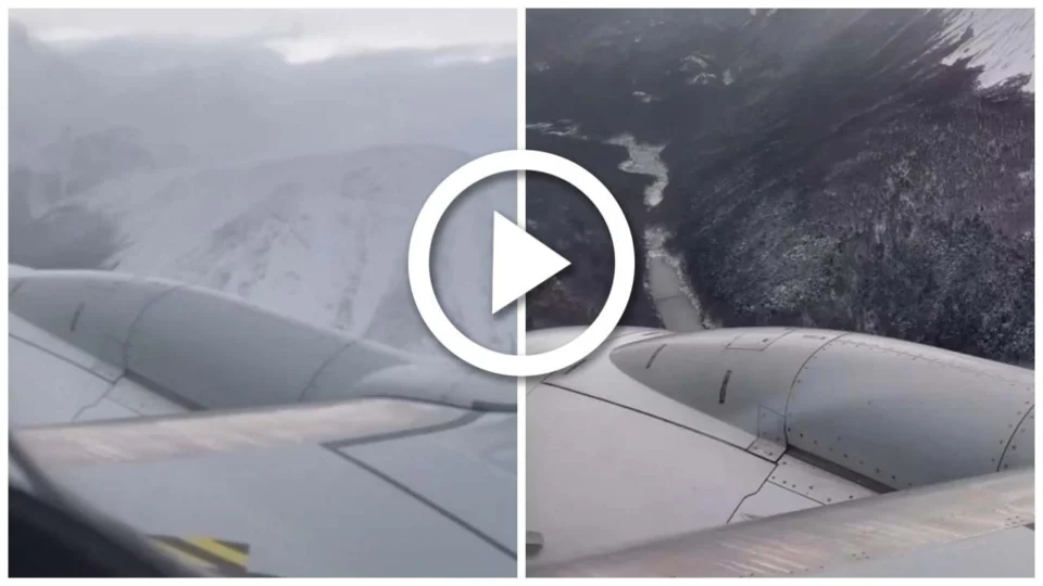 VÍDEO: passageiros entram em pânico durante voo turbulento sobre os Andes