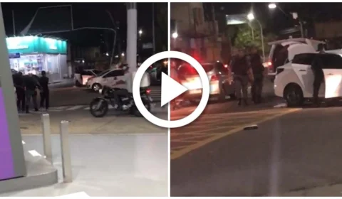 VÍDEO: trio é preso após atirar contra PMs e causar acidente na Zona Sul de Manaus
