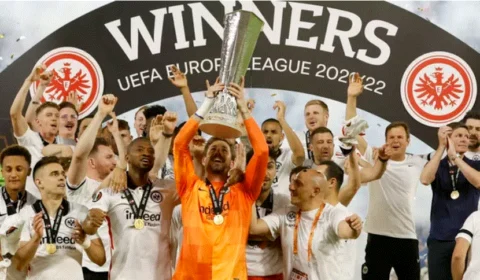 Frankfurt vence Rangers por 5 a 4 nos pênaltis e conquista título da Liga Europa