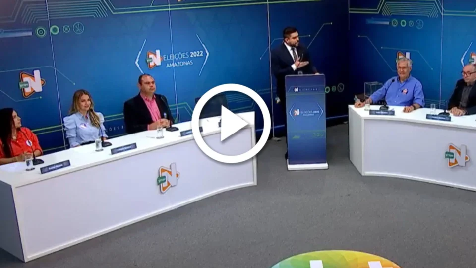 VÍDEO: assista ao debate com candidatos a vice-governador do AM no Grupo Norte de Comunicação