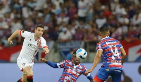 Fortaleza fica no empate de 1 a 1 com Estudiantes pelas oitavas da Libertadores