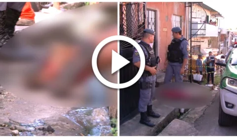 VÍDEO: suspeitos matam homem na frente da filha bebê, na Zona Oeste de Manaus