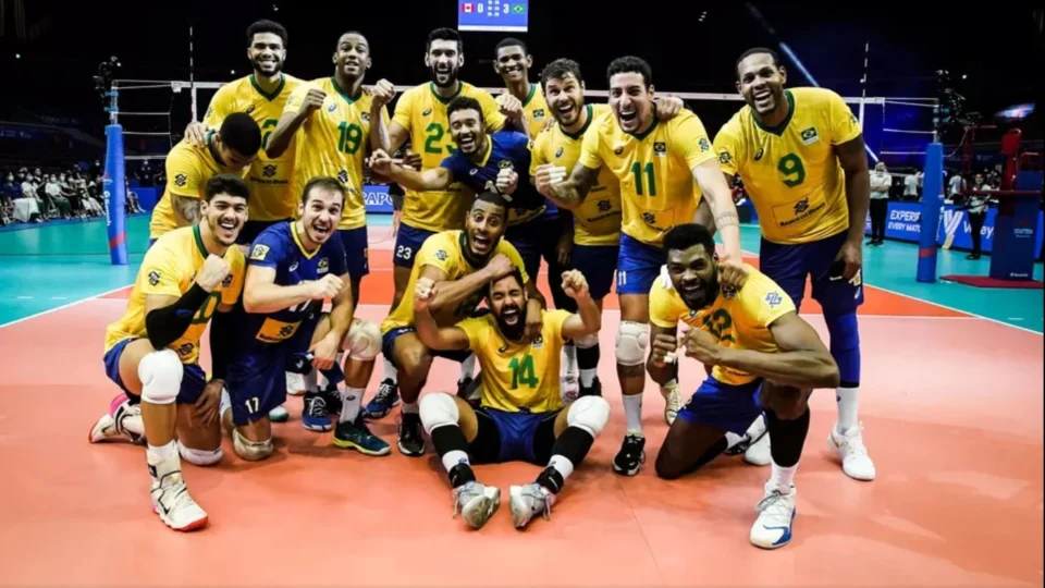 Seleção brasileira de vôlei encara França nas quartas de final da Liga das Nações no Japão