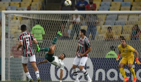 Rony faz golaço de bicicleta e Palmeiras empata em 1 a 1 com Fluminense pelo Brasileirão