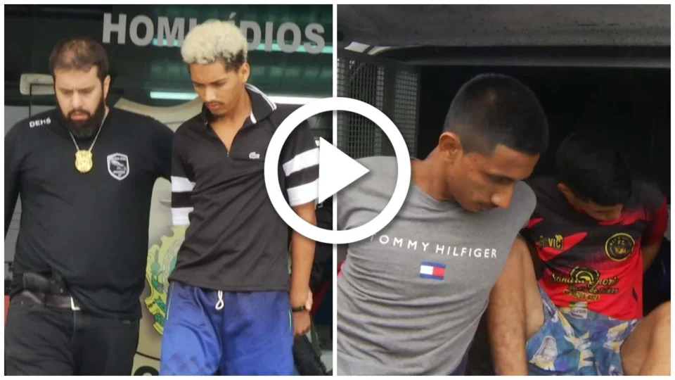 VÍDEO: operação prende suspeitos de assassinato em Manaus