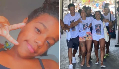 Velório de menina que foi imprensada por carro alegórico no RJ é marcado por forte comoção