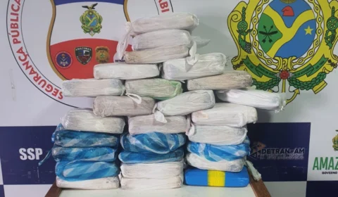 Homem é preso com 28 kg de drogas dentro de uma embarcação, em Coari-AM