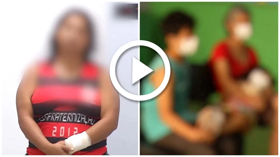 VÍDEO: venezuelana é presa por atacar filhos com faca na Zona Norte de Manaus