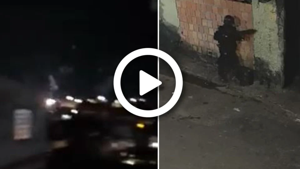 VÍDEO: após morte de filho de Zé Roberto e foguetórios, segurança é reforçada nas ruas de Manaus