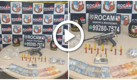 VÍDEO: polícia prende suspeito com arma e colete balístico na Zona Leste de Manaus