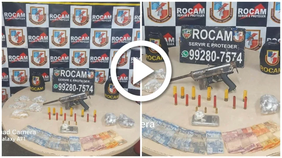 VÍDEO: polícia prende suspeito com arma e colete balístico na Zona Leste de Manaus