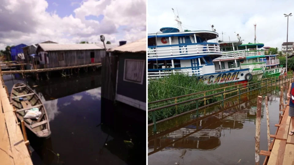 Maraã e Tefé, no AM, decretam situação de emergência por conta da subida do Rios Tefé, Amazonas e Japurá