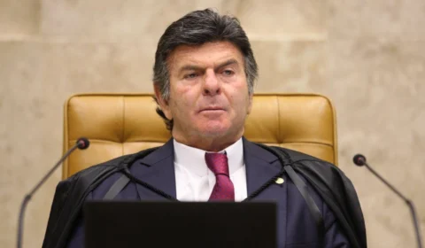 Fux faz discurso de despedida a frente da presidência do STF