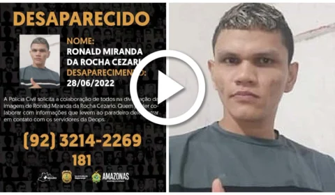 VÍDEO: jovem sai de casa e desaparece no bairro Compensa, Zona Oeste de Manaus